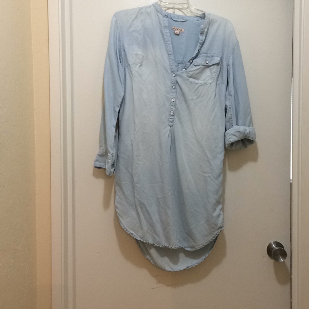 Blue jean dress